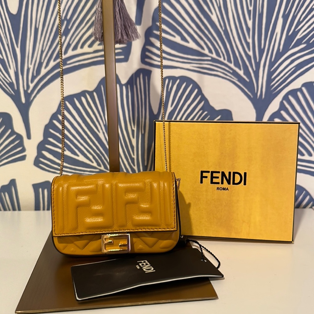 Fendi Nano Baguette Charm - Never Used!